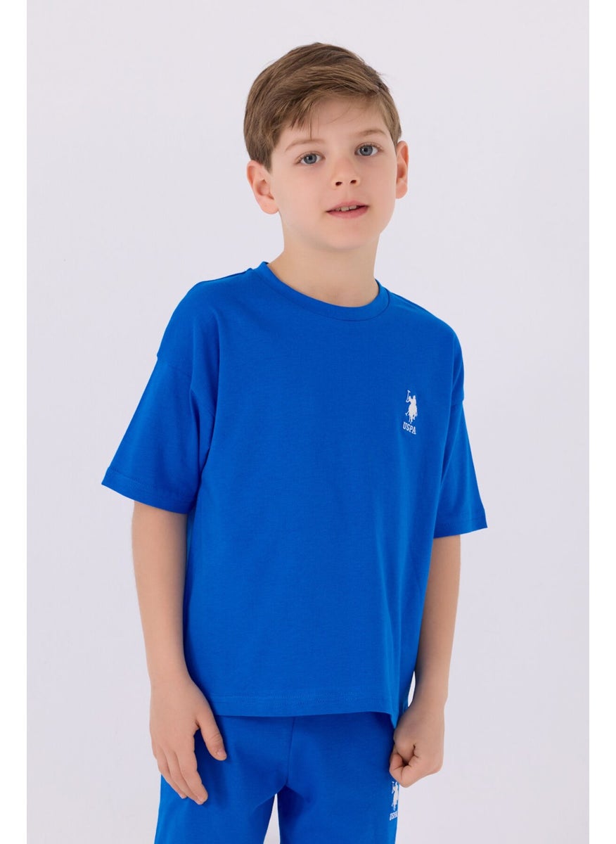 U.S. Polo Assn. - Boys' Saxe Blue Bermuda Set - Image 1