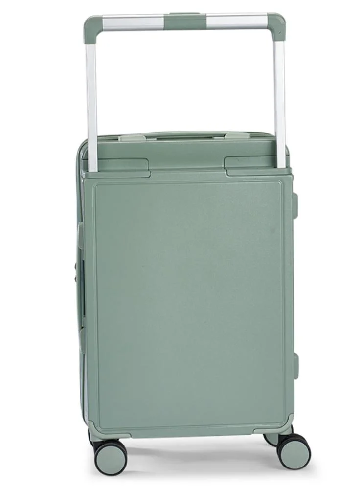 Limra Elegant 20-Inch Polycarbonate Cabin Luggage with Dual 360° Spinner Wheels and Modern Travel Design