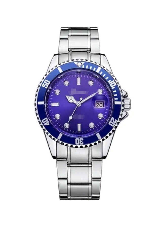 Stainless Steel Quartz Analog Watch