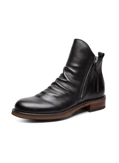 New Men's Casual Leather Boots