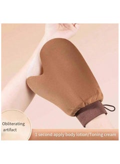 General Tanning Mitt Mousse | Velvet Tanning Applicator Mitt | Portable Tanning Mitt | Double Sided Velvet Tanning Mitt, Tanning Glove Tan Mitt Applicator Tanner Glove Sunless Tanning Mitt  - Image 3
