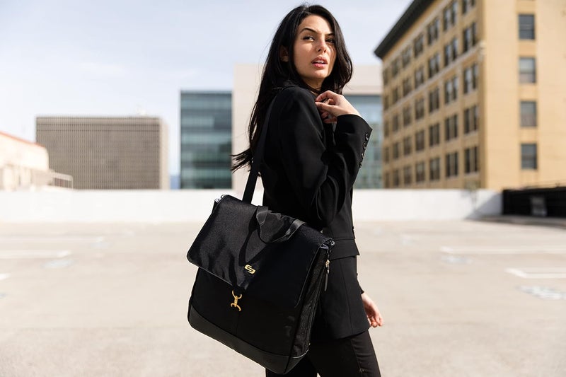 Solo Austin Hybrid 133 Inch Laptop Backpack Tote Black - Image 5