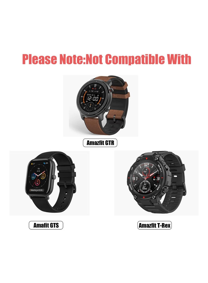 Y&D Charger Stand Compatible with Amazfit GTR 2/ 2e, for GTS BIP U/ U Pro, Pop Zepp E/ Z, T-REX Smartwatch USB Cable Fit Accessories - Image 5