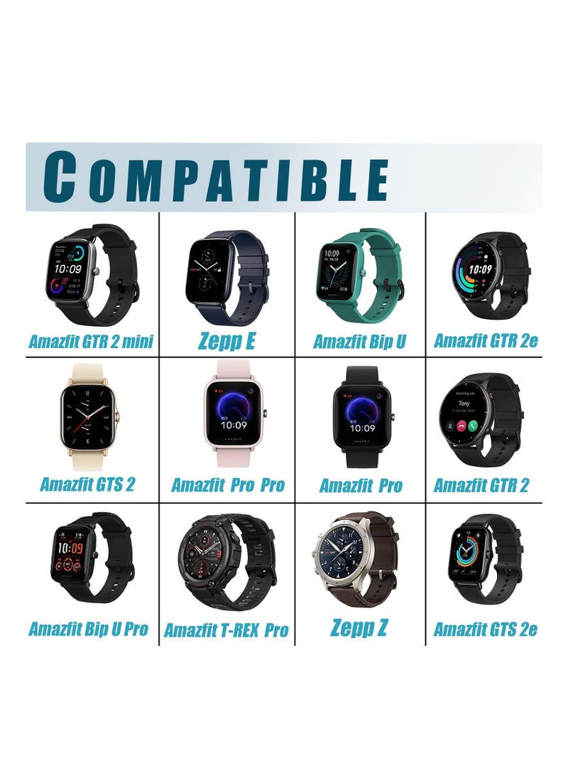 Y&D Charger Stand Compatible with Amazfit GTR 2/ 2e, for GTS BIP U/ U Pro, Pop Zepp E/ Z, T-REX Smartwatch USB Cable Fit Accessories - Image 2