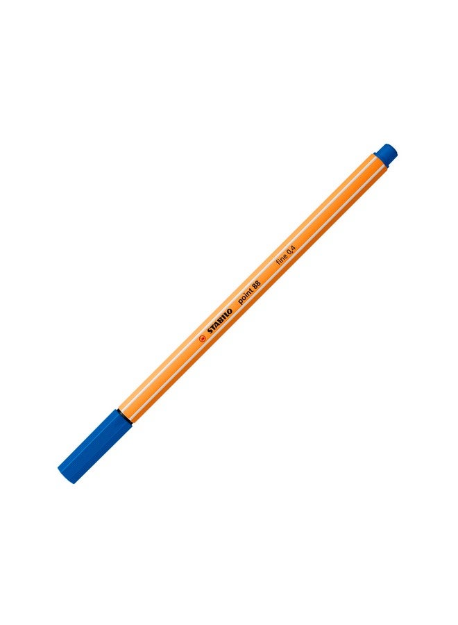 STABILO point 88 Fineliner Blue Box Of 10 - Image 2