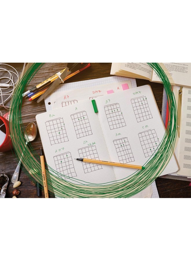 STABILO point 88 Fineliner Blue Box Of 10 - Image 4