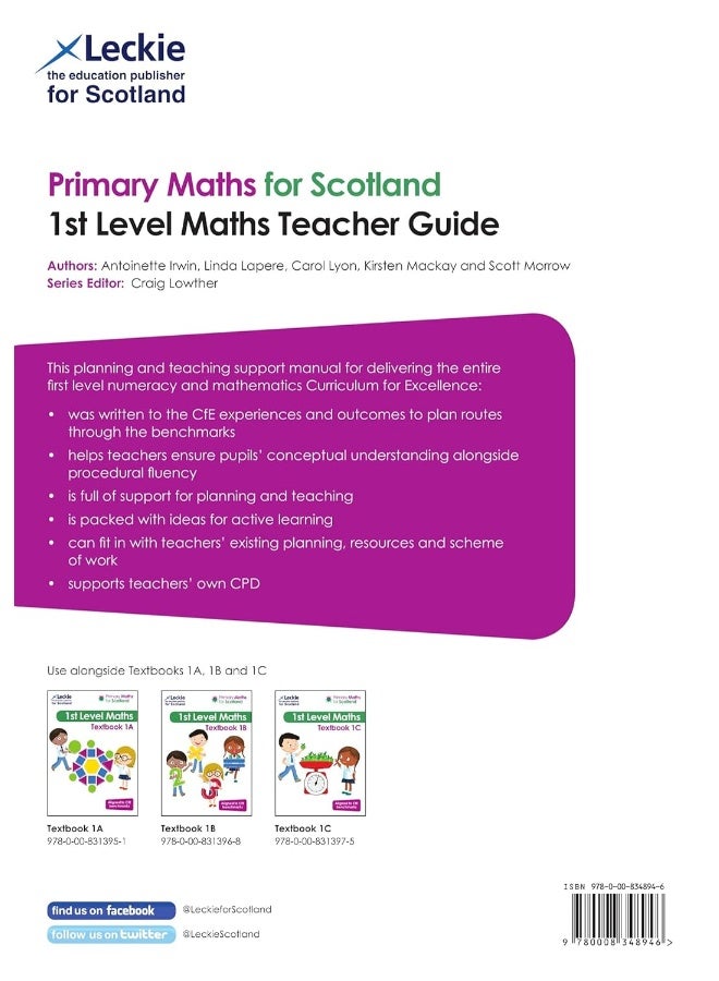 First Level Teacher Guide: For Curriculum for Excellence Primary Maths - Image 2