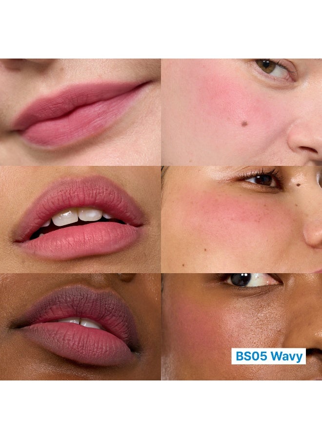 fwee وعاء بودينغ ضبابي للشفاه والخدود متعرج - Image 2