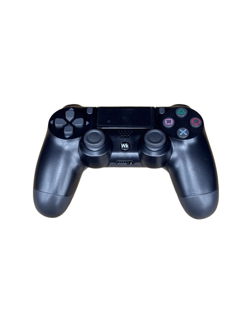 Wireless PS4 Game Controller, Double Motor Vibration, Touchpad, Built-In Speaker, Black - Image 2