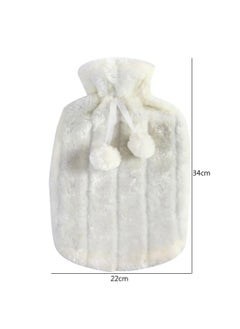 CMGTYYD Hot Water Bag Hot Water Bag Hot Water Bag with Tight Cover and Plush Fur for Pain Relief Shoulder Neck Muscle Hand Feet Menstrual Cramps Hot Compress Cold Therapy Mixed Colors  - Image 4