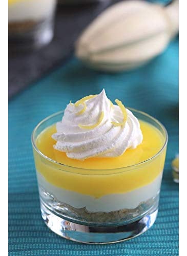 smart serve smart serve UNIGLASS Grande Glass DessertPudding BowlsIce Cream Cups Set 200 ml Set of 6 Small  - Image 4