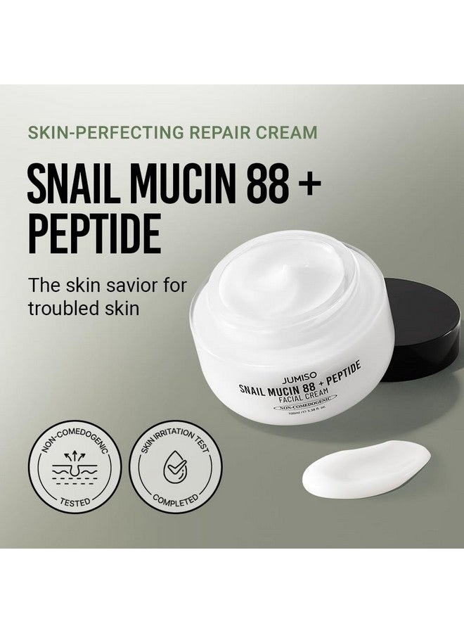 الحلزون موسين 88 + كريم الببتيد 100 مل Kbeauty للبشرة الحساسة وتهدئة حب الشباب وتقوية حاجز البشرة والتحكم في الزيت - Image 2