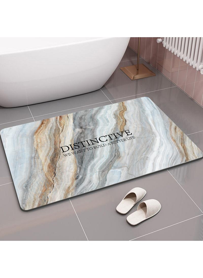 Bluejw Diatom Bath Mats,Anti-Slip Bathroom Floor Mats and Quick Dry Bath Rug,Super Absorbent Bathtub Mat with Non-Slip,Thickened,Soft, Easier Clean Carpet - Image 1