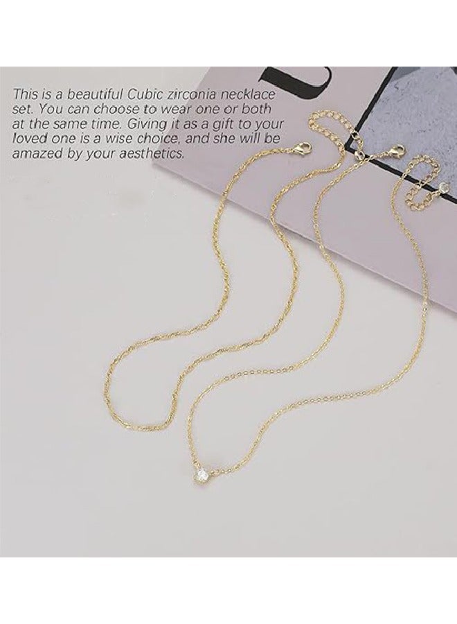 Layered Necklaces for Women -  Layering Chokers Necklaces Set Multilayer Delicate Necklace Trendy Adjustable Long Layered Necklaces for Women - Image 4