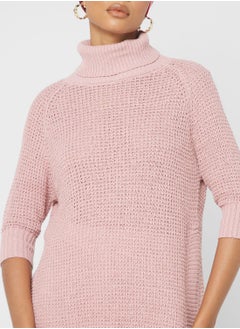 Khizana Turtleneck Tunic Sweater  - Image 3