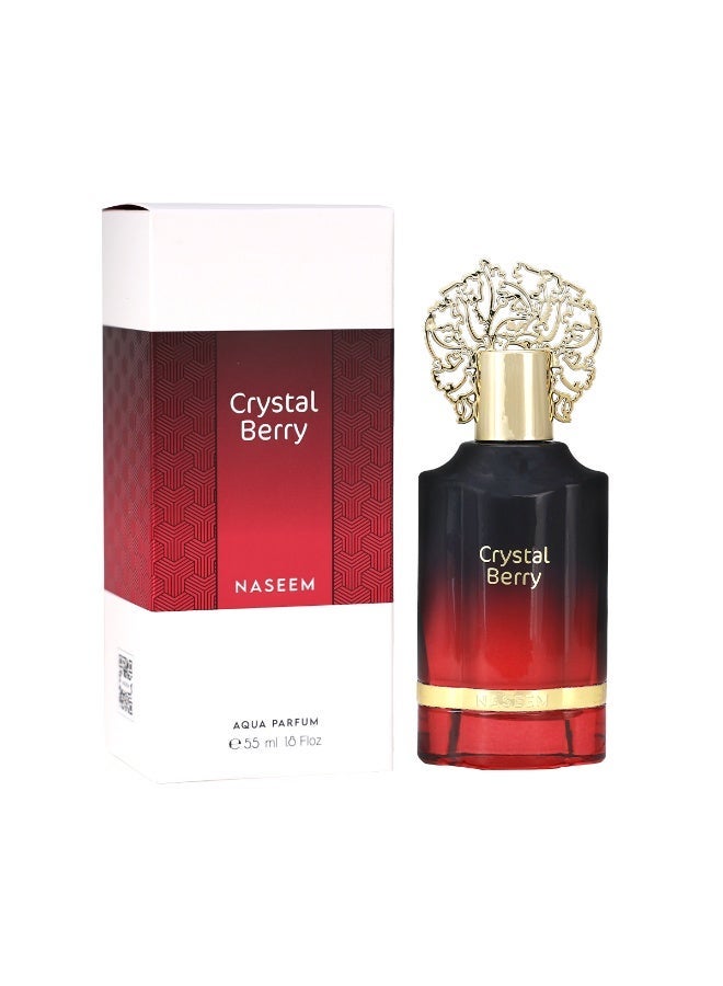 Naseem كريستال بيري، مسك أزرق وخشب ذهبي عطر أكوا كومبو خاص للرجال والنساء – 55 مل - Image 2