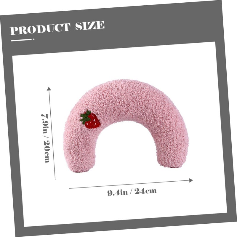 ULTECHNOVO U-Shaped Cat Neck Pillow for Deep Sleep Pet Cushion for Cats and Dogs Neck Design for Comfort Easy to and Maintain for Home and Travel - Image 2