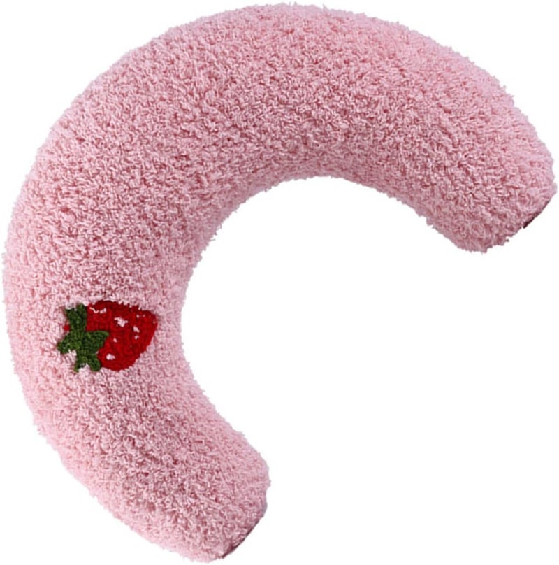 ULTECHNOVO U-Shaped Cat Neck Pillow for Deep Sleep Pet Cushion for Cats and Dogs Neck Design for Comfort Easy to and Maintain for Home and Travel - Image 1