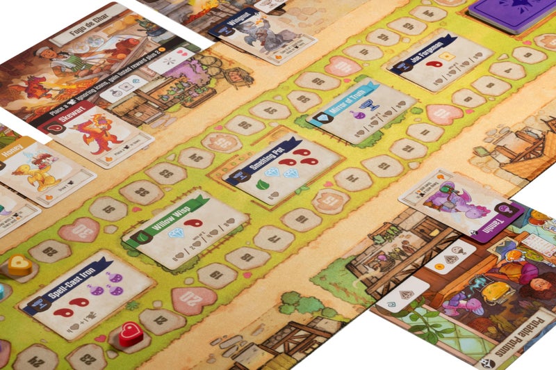 LUCKY DUCK GAMES Flamecraft Board Game | Strategy Dragon Fantasy Fun Family for Kids & Adults Ages 10+ 1-5 Players Average Playtime 60 Minutes Made by Lucky Duck Games (LKY-FMC-R01-EN) - Image 4