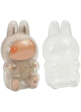 Protective Case for LABUBU, Clear Figure Display Bag with Keychain, Plastic Protective Cover, Storage Transparent PVC Bag Hanging Model (Doll Not Include, Style B Sitting) - pzsku/Z8BDC9B60CEB7CBCB84FCZ/45/1747271304/78dab80c-bbba-413d-8789-f12e719341f1