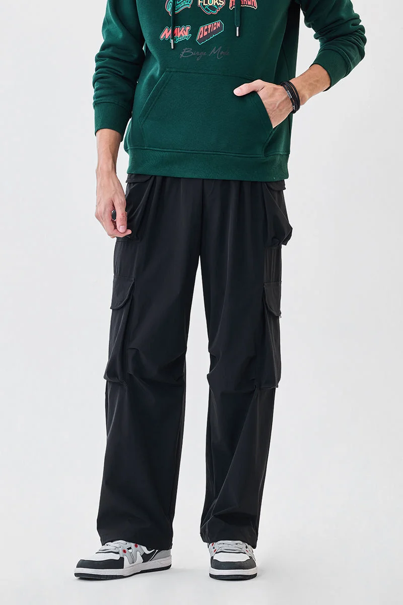 SNITCH بنطلون كارجو بقصة فضفاضة ومرنة