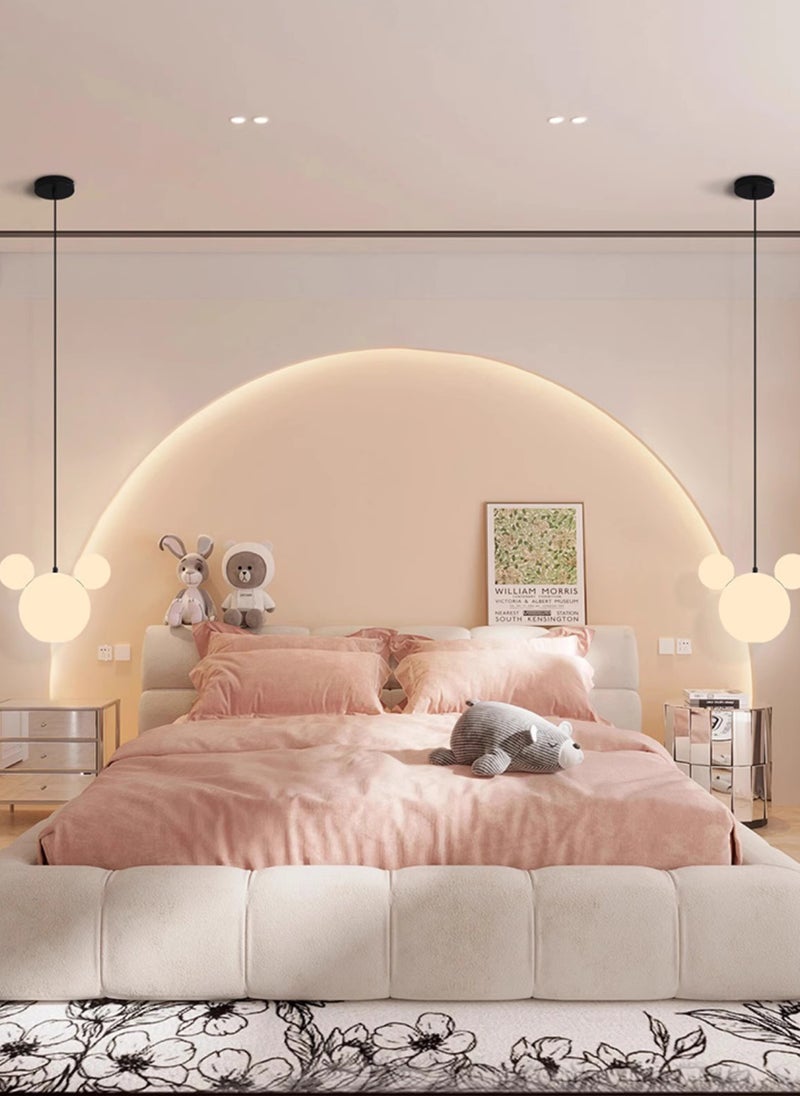 Onelight LED 3-Color Adjustable Cream Style Chandelier, Adjustable Hanging Wire Length  - Image 1