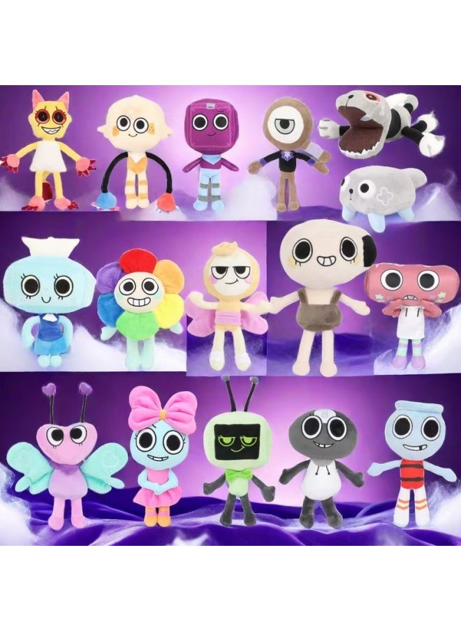 null - Dandy's World Plush Scraps-Color:Big Eyes With Blue Hat Brim 39.5cm Grams-Height:Basic Packaging - Image 1