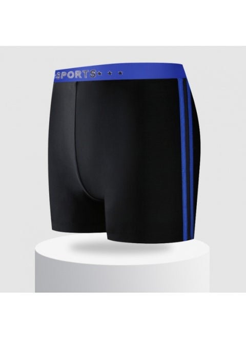 Swimming Trunks Men's Double-layer Sports Plus Size Five-point Trunks Swimming Trunks Quick-drying Hot Spring Swimming Trunks Racing Pants Wholesale-Color:10-