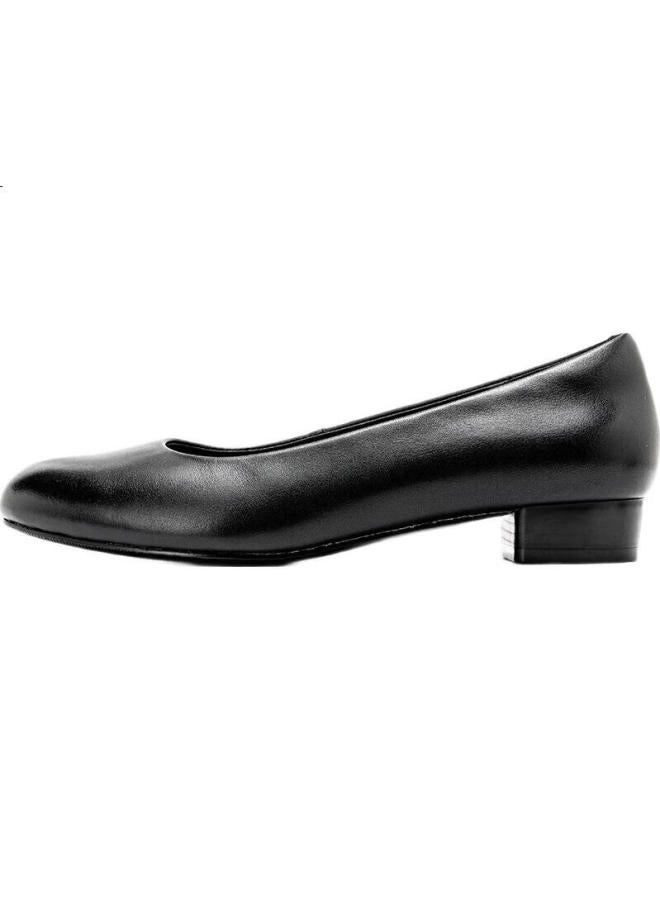 AOKANG Official Women'S Shoes, Leather Shoes For Women, Thin Heel Professional Work Shoes, Ol Pointed Toe Shallow Mouth Pumps, Flat Style, Size 38 - Image 3