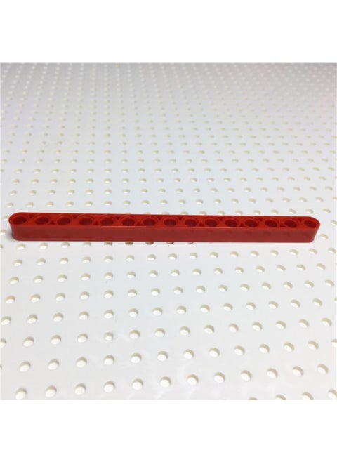1x 15 Hole Beam Arm Thick Connecting Rod 32278 Niule/high Brick Technology Machinery Building Blocks Small Particle Parts Accessories-Color:Red 100
