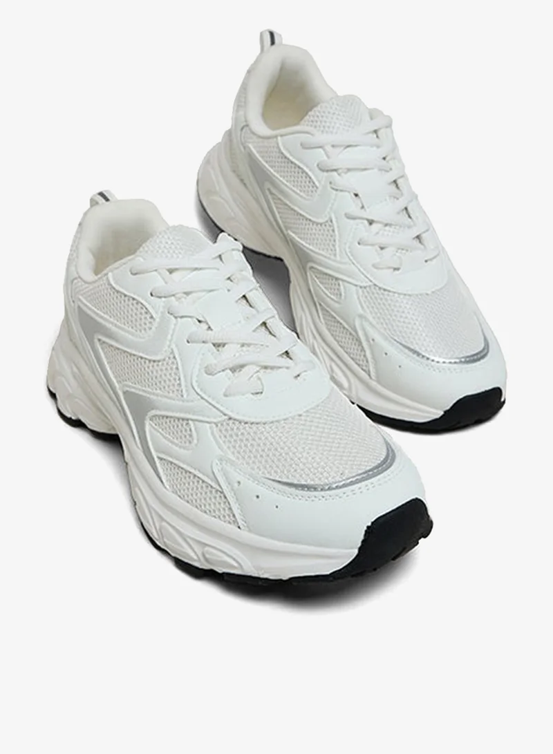 R&b  Textured Chunky Sneakers for Women | Best Price UAE