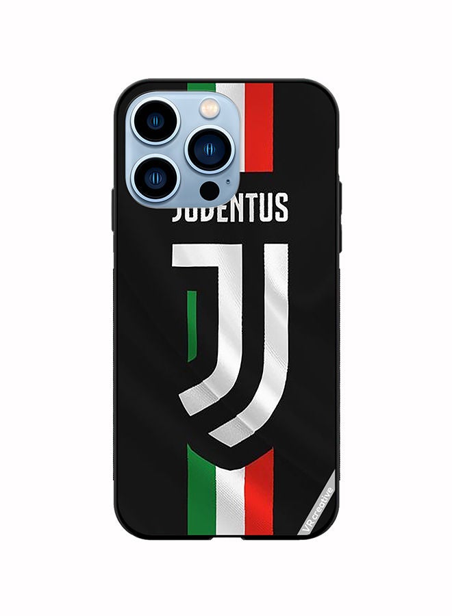 VR CREATIVE Protective Case Cover For Apple iPhone 13 Pro Max Juventus Logo Design Multicolour - Image 1