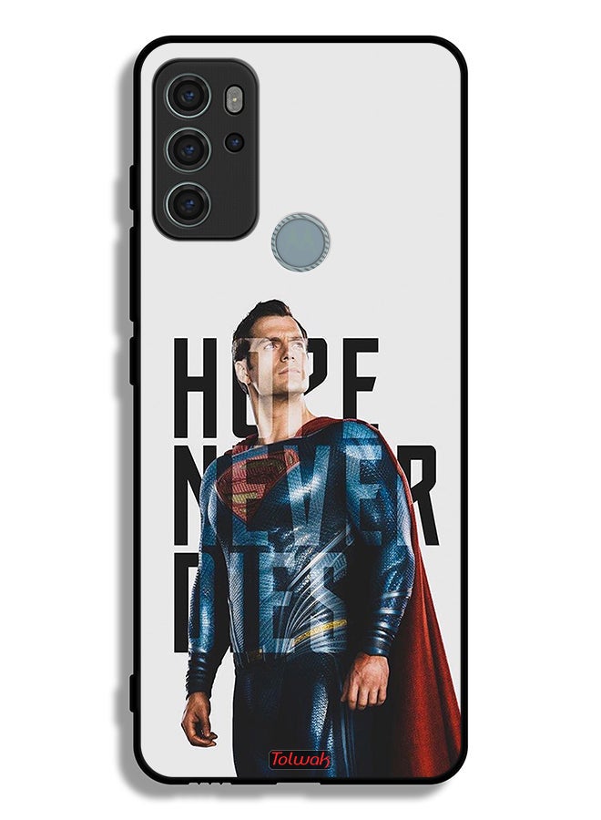 Tolwak Motorola Moto G60S Protective Case Cover Hope Never Dies - Image 2