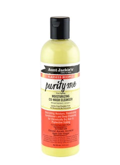 Aunt Jackie's Aunt Jackie's Curls & Coils Flaxseed Recipes Purify Me Moisturizing Co-Wash Cleanser 355ml  - Image 1
