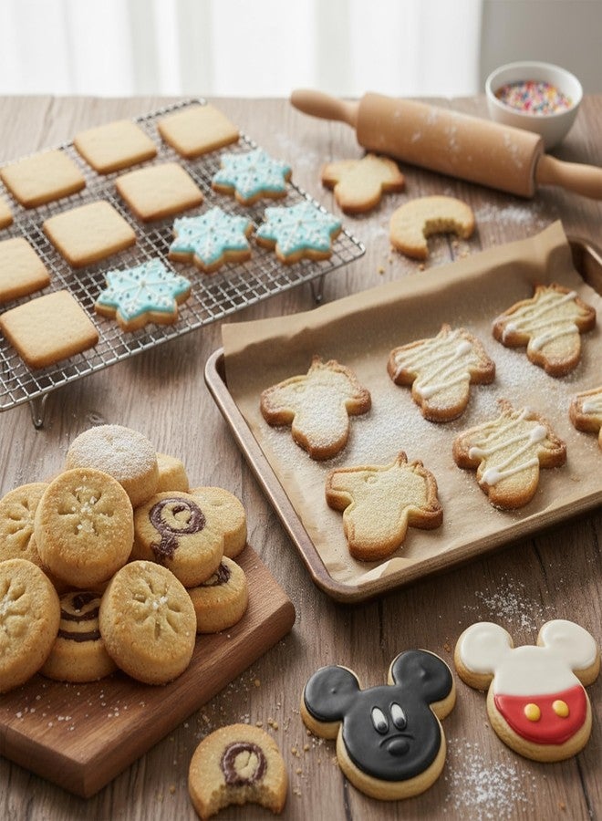 HS WORLD OF HORECA ESSENTIALS HS Stainless Steel 12-Piece Cookie, Biscuit & Pastry Cutter Set - Multiple Shapes (Square, Mickey Head, Horse, Circle) - Assorted Sizes - Fondant & Baking Mold Set for Cakes and Snacks - Image 5