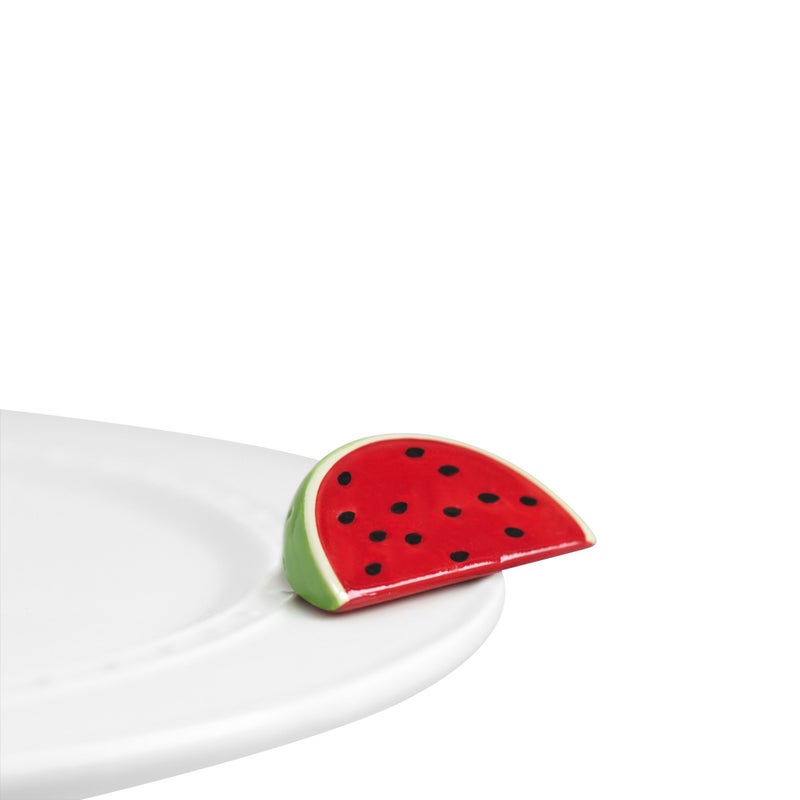 nf nora fleming Nora Fleming Hand-Painted Mini: Taste of Summer (Watermelon) A44 - Image 1