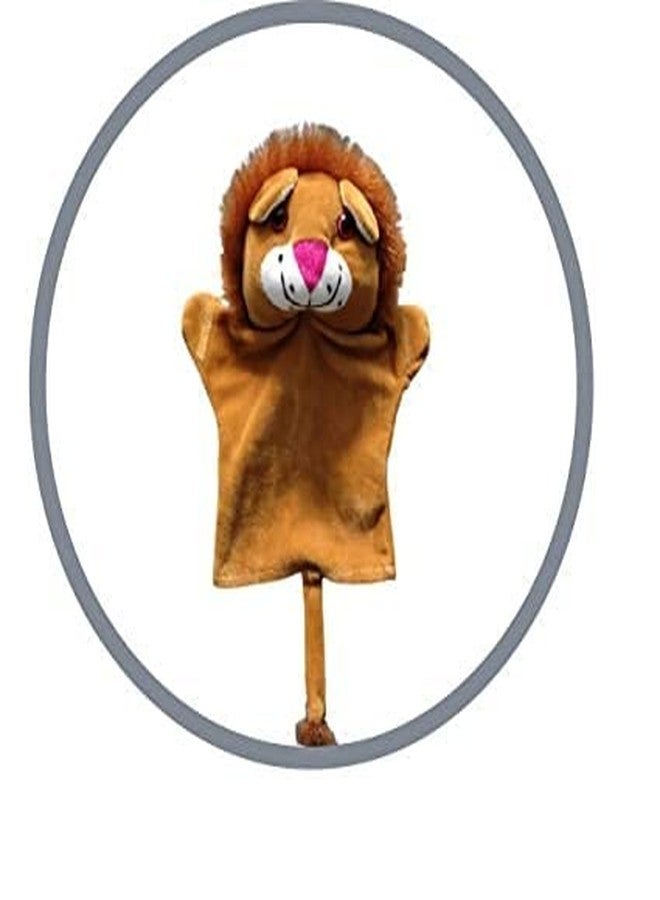VARUSH Lion Hand Puppet - Wild Animals & Birds Storytelling Toy for Kids | Educational Finger & Hand Puppet for Learning, Play, Imaginative Fun, Gift for Toddlers & Children (Lion) - Image 2