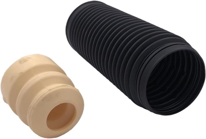 QASULER Car Front Shock Absorber Buffer Rubber Boot Set - Image 1