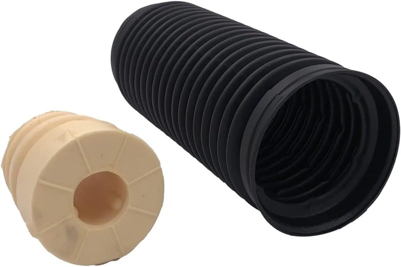 QASULER Car Front Shock Absorber Buffer Rubber Boot Set - Image 3