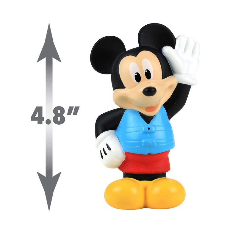 Mickey Disney Junior Mickey Mouse Bath Toy Set, Includes Mickey Mouse, Donald Duck, and Pluto Water Toys, Kids Toys for Ages 3 Up by Just Play - Image 3