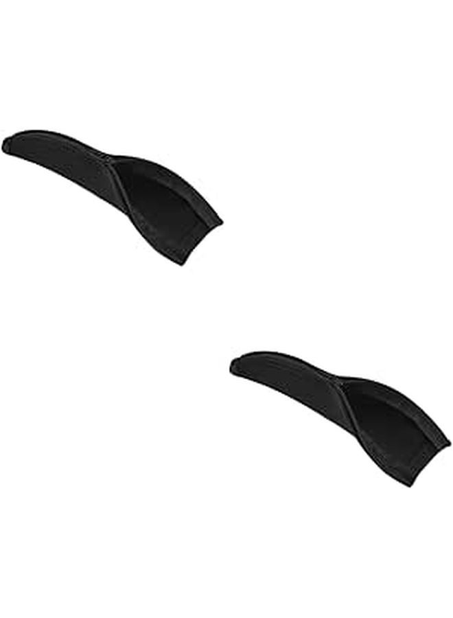 2Pcs Neoprene Headband Pad Cover Protector Soft Comfortable Fit Zipper Design - Image 1
