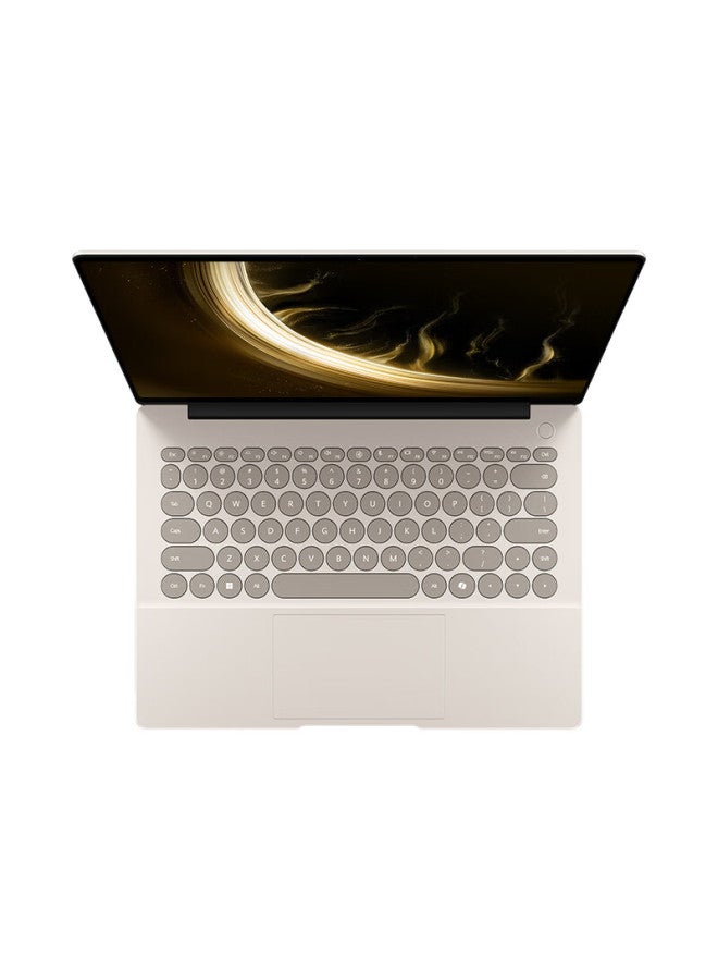 Wiko Hi Matebook 14 Ryzen 200 Series Huawei Smart Choice Lightweight Laptop Amd Ryzen 7 H 255 32gb 1tb Dawn Gold Round Keyboard - Image 2