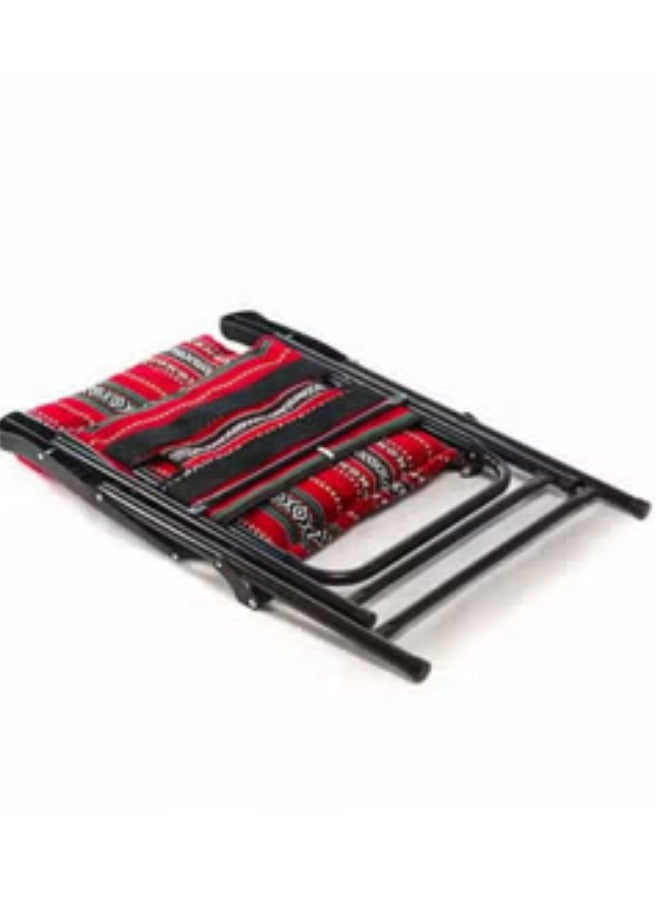 سمارت هوم كرسي تخييم قابل للطي وخفيف الوزن ومبطن عالي الجودة للتخييم على الشاطئ والرحلات في الهواء الطلق - Image 2