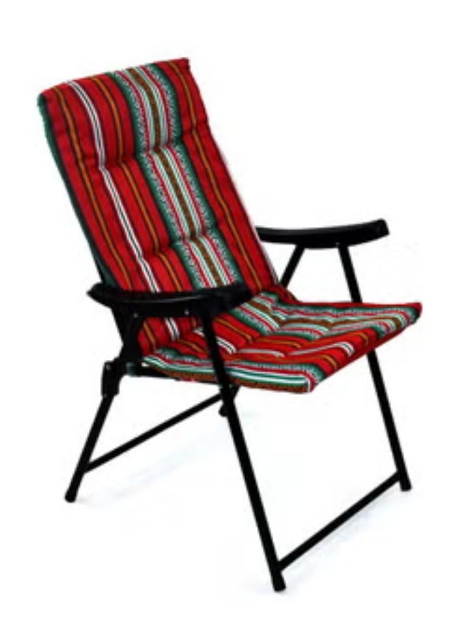 سمارت هوم كرسي تخييم قابل للطي وخفيف الوزن ومبطن عالي الجودة للتخييم على الشاطئ والرحلات في الهواء الطلق - Image 3