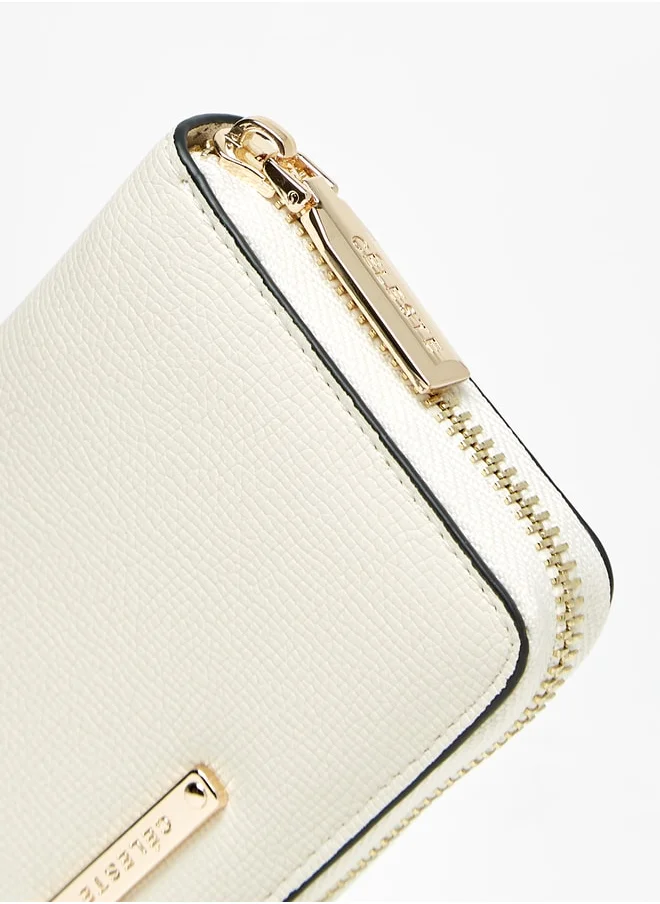 سيليست Women Textured Zip Around Wallet