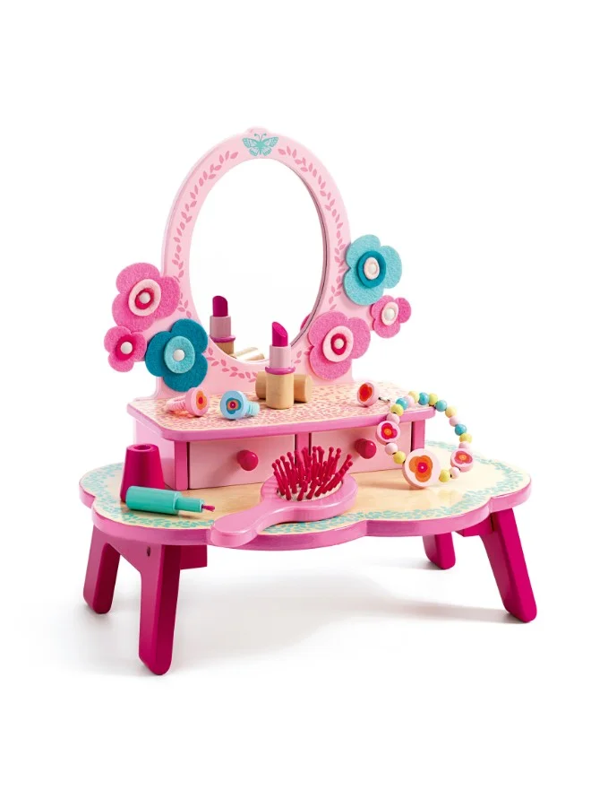 DJECO Role Play - Flora Dressing Table