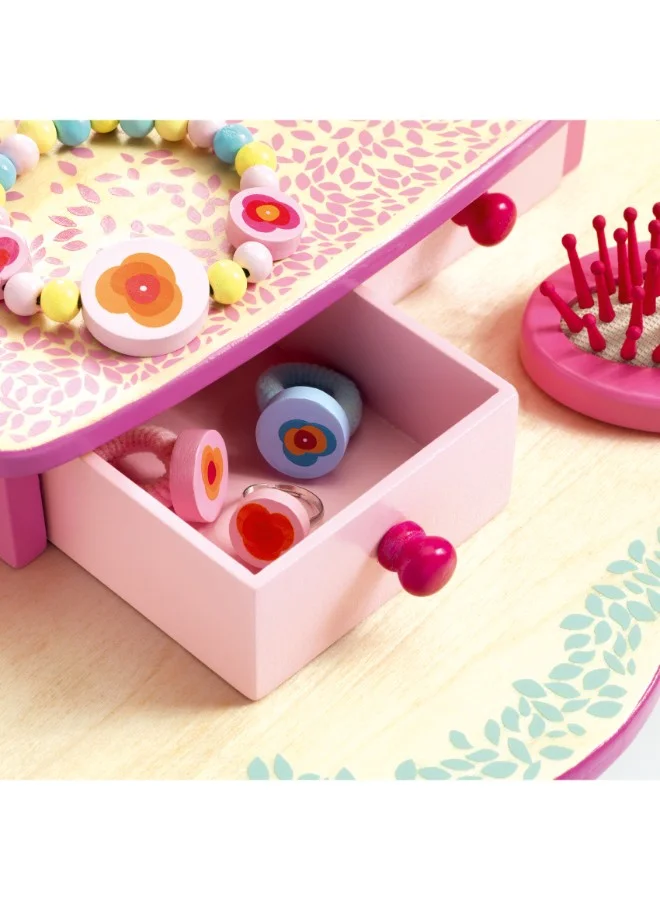 DJECO Role Play - Flora Dressing Table
