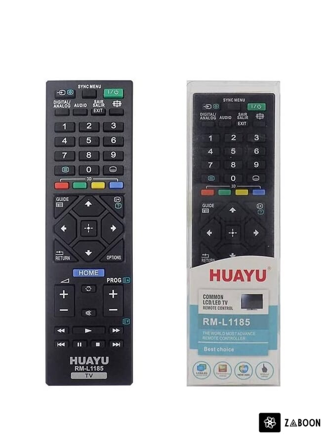 Zaboon Replacement Remote Control Compatible for Smart LCD LED TV's (SONY)