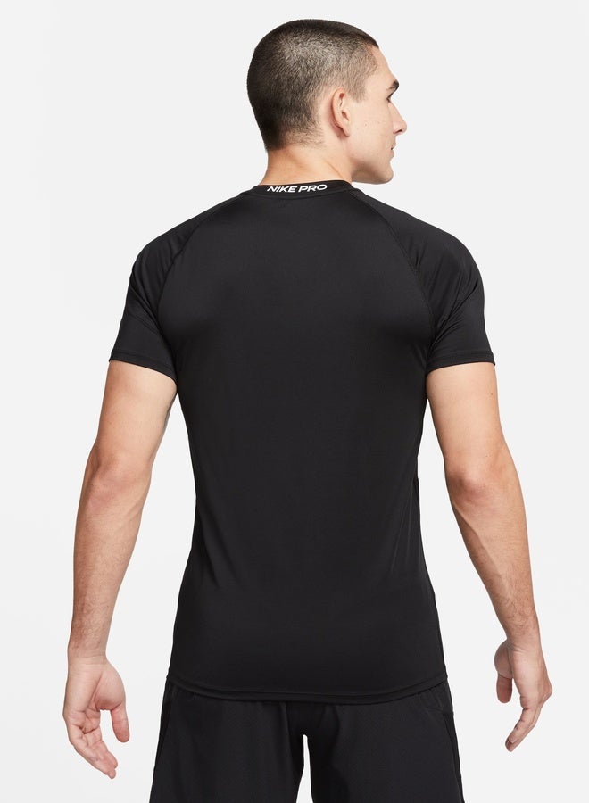 Nike Men’S Nike Pro Dri-Fit Slim Short-Sleeve Top - Image 2