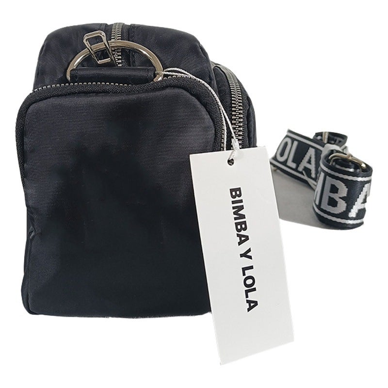 Factory Direct Sales Spanish Bimba Y Lola New Shoulder Bag Round Logo Crossbody Bag Women''s Pure Color Bag - Image 2